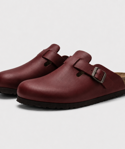 Mørkerød sandaler
