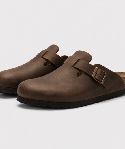 brune sandaler