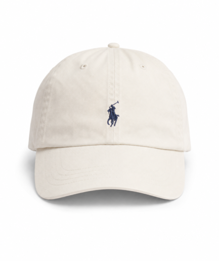 Hvit polo caps