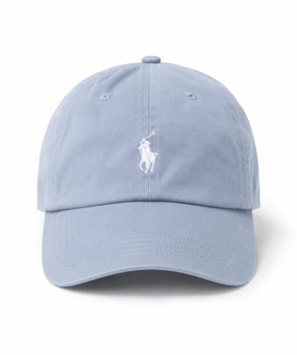 Lyse blå Polo caps